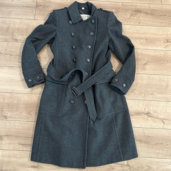 Burberry Britt wool winter coat - size 10 - EUC - Picture 6 of 7